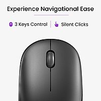 Ambrane Sliq-2 Wireless Mouse (Black)