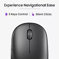 Ambrane Sliq-2 Wireless Mouse (Black)