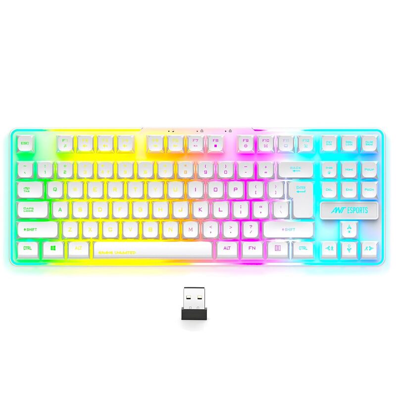 Ant Esports MK720 Pro V2 RGB (White)