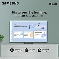 Samsung 138 cm (55 inches) D Series Crystal 4K Vivid Ultra HD Smart LED TV UA55DUE70BKLXL