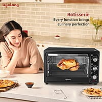 Lifelong Otg 36L - Oven Toaster Griller With Rotisserie For Kitchen- 1500W