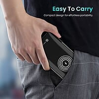 Portronics Power 10 10000 mAh 22.5 W PD Fast Charging  15W Li-Polymer Premium Edition Wireless Power Bank