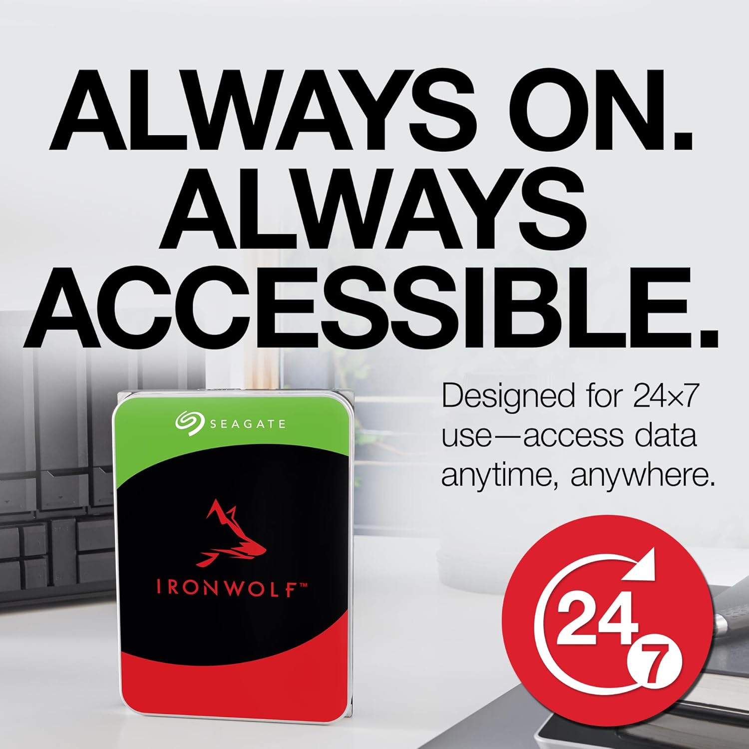 Open Box Seagate Ironwolf 4TB (SKR001)