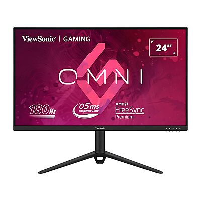 ViewSonic, 24" FHD Fast IPS 180Hz Gaming Monitor, VX2428J ViewSonic, 24" FHD Fast IPS 180Hz Gaming Monitor, VX2428J