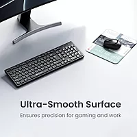 Portronics Comfipad 3 Mouse Pad – Grey, Smooth & Precise