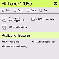 HP 1008a Laser Printer