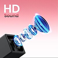 Portronics 2727 Nugget – 3W Mini BT Speaker v5.4 | Type-C | Black | 1 Year Warranty