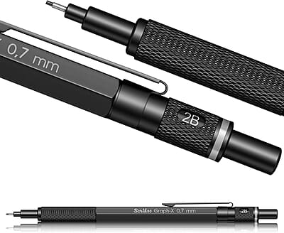 SCRIKSS GRAPH X MECH PENCIL 0.7mm Black