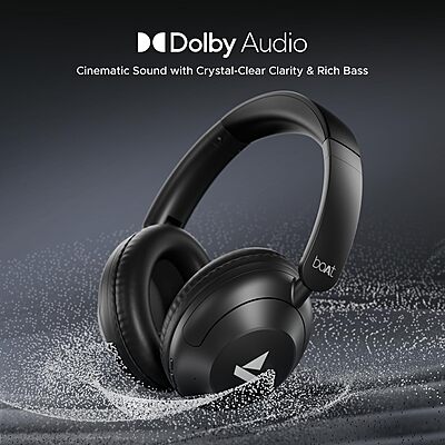 boAt Rockerz 650 Pro (Iris Black) - New Arrival boAt Rockerz 650 Pro (Iris Black) - New Arrival