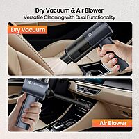 Portronics Mopcop Pro Vacuum & Blower – 10000 is a versatile cleaning device that efficiently vacuums and blows dust away. Ideal for home and office use, it combines power with portability.