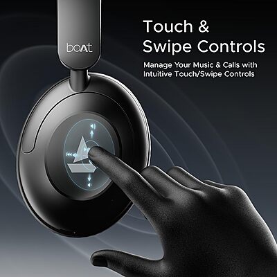 boAt Rockerz 650 Pro (Iris Black) - New Arrival boAt Rockerz 650 Pro (Iris Black) - New Arrival