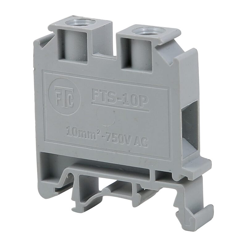 Polyamide Grey Terminal Block upto 10 mm² | FTS-10P