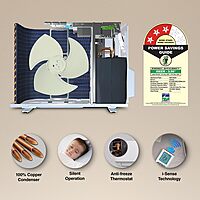 Godrej 2 Ton 3 Star, 5 Years Comprehensive Warranty, 5-In-1 Convertible Cooling, Inverter Split AC