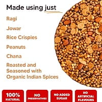 Eat Better Co - Millet Namkeen Combo - Chilli Garlic & Desi Masala - Healthy Snacks - Roasted, Not Fried | No Palm Oil | Healthy Replacement of Chips & Bhujia - Pack of Two - 200 grams