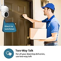 PHILIPS HSP3800 Smart 360° WiFi Outdoor Security Camera