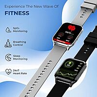 Lapcare Smart Watch Fitso II LSW‑006 offers Bluetooth calling, built-in voice assistant, SpO₂ & heart‑rate tracking, weather forecast, music control, IPS 1.91″ display, IP67 water‑resistance.