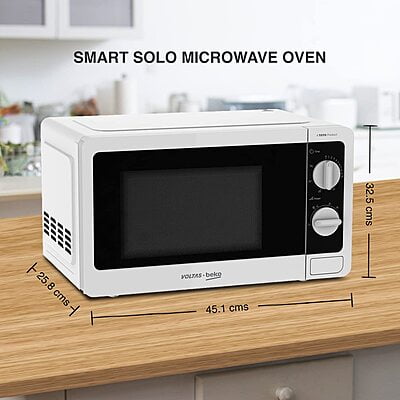 Voltas Beko Microwave oven 20 Ltr MS20MPW10 White
