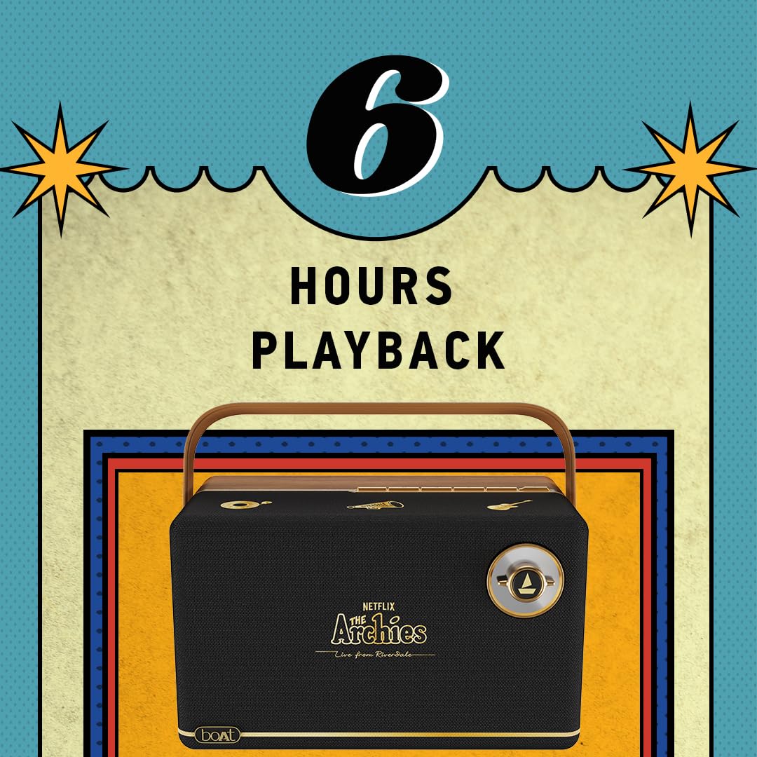 boAt Stone Majestic Black Jukebox boAt Stone Majestic Black Jukebox