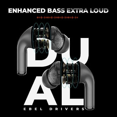 PLAY Playgo Dualpods Wireless Buds Space Grey PLAY Playgo Dualpods Wireless Buds Space Grey