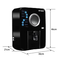 Faber Altroz (RO+UV+UF+MAT) with Heavy Duty Membrane Upto 3000 TDS Water Purifier, Black, 10 Liter