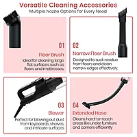 Portronics MopCop 4 Vacuum & Blower – 18,000Pa: Powerful suction, versatile cleaning, and efficient blowing. Ideal for home and office use. Compact design for easy handling and storage.