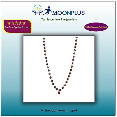 Rudraksha mala silver with pendant/Dollar for men