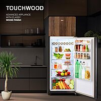 Godrej 272 L 2 Star Wood Finish, 30 Days Farm Freshness, Frost Free Inverter Double Door Refrigerator