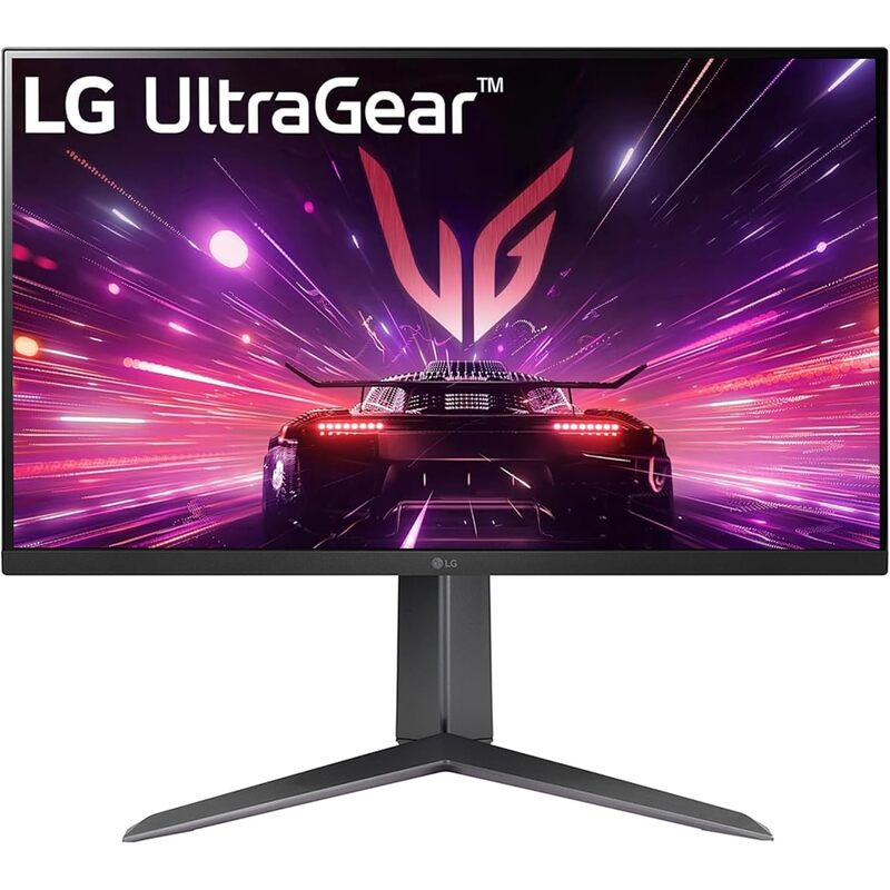 LG UltraGear™, 27 Inch, Full HD IPS Gaming Monitor, 180Hz, 1ms (GtG), HDR10, AMD FreeSync, 27GS65F-B