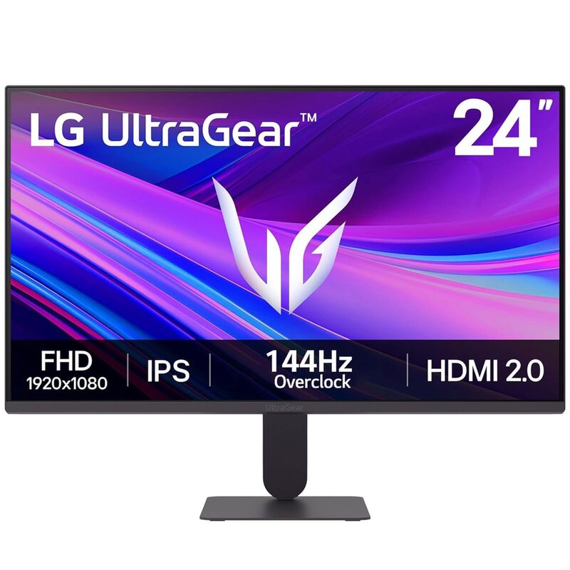 LG UltraGear 24G411A-B 24 Inch Gaming Monitor – FHD | 144Hz | 1ms | IPS
