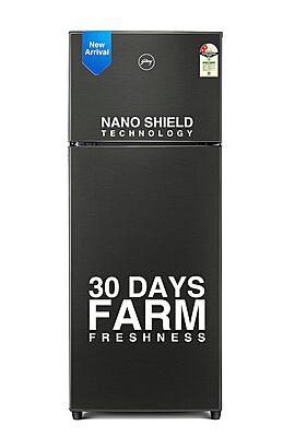 Godrej Edge 294 L 2 Star With 95%+ Food Surface Disinfection with Nano Shield TechnologyInverter Frost Free Double Door Refrigerator