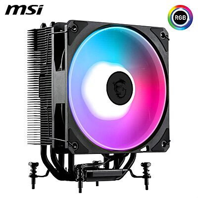 MSI MAG CoreFrozr AA13 ARGB CPU Air Cooler – 120mm PWM Fan | LGA1851 & AM5 Support