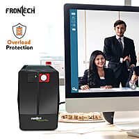 Frontech FT-2564 – ELECTRA PLUS UPS offering stable 600VA power backup, ideal for safeguarding PCs, routers, and electronics.