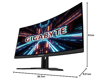 GIGABYTE, 27 Inch 165Hz Curved Gaming Monitor, G27Fc