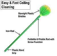 Jala Broom with Long Rod and extendable Handle