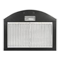 Faber 60 cm 1000 m³/HR Pyramid Kitchen Chimney 240 Watt (HOOD CLASS PRO PB BK LTW 60, Baffle Filters,Black)