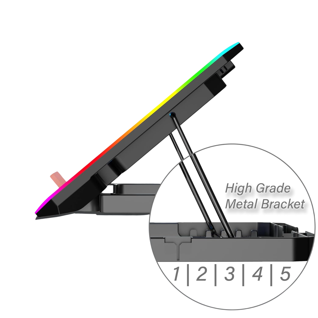 Geonix Ergo 3 Gaming Laptop Cooling Stand, 12 Quiet Fans, for 15.6-18 Inch Laptops, Black, GXCLP-012F Geonix Ergo 3 Gaming Laptop Cooling Stand, 12 Quiet Fans, for 15.6-18 Inch Laptops, Black, GXCLP-012F