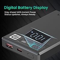 Portronics MagClick 10K – 15W Wireless 10000mAh (Beige) is a sleek power bank that offers fast wireless charging, compact design, and high capacity, perfect for on-the-go charging needs.