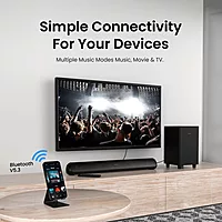 Portronics Pro X1 100W Soundbar – Experience immersive sound with deep bass, USB support for easy connectivity, and sleek design. Perfect for movies, music, and gaming. Elevate your audio experience!