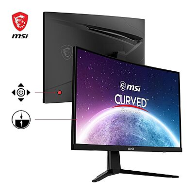 MSI, 23.6 Inch FHD Curved Gaming Monitor, G2422C