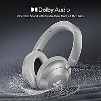 boAt Rockerz 650 Pro (Silver Frost) - New Arrival