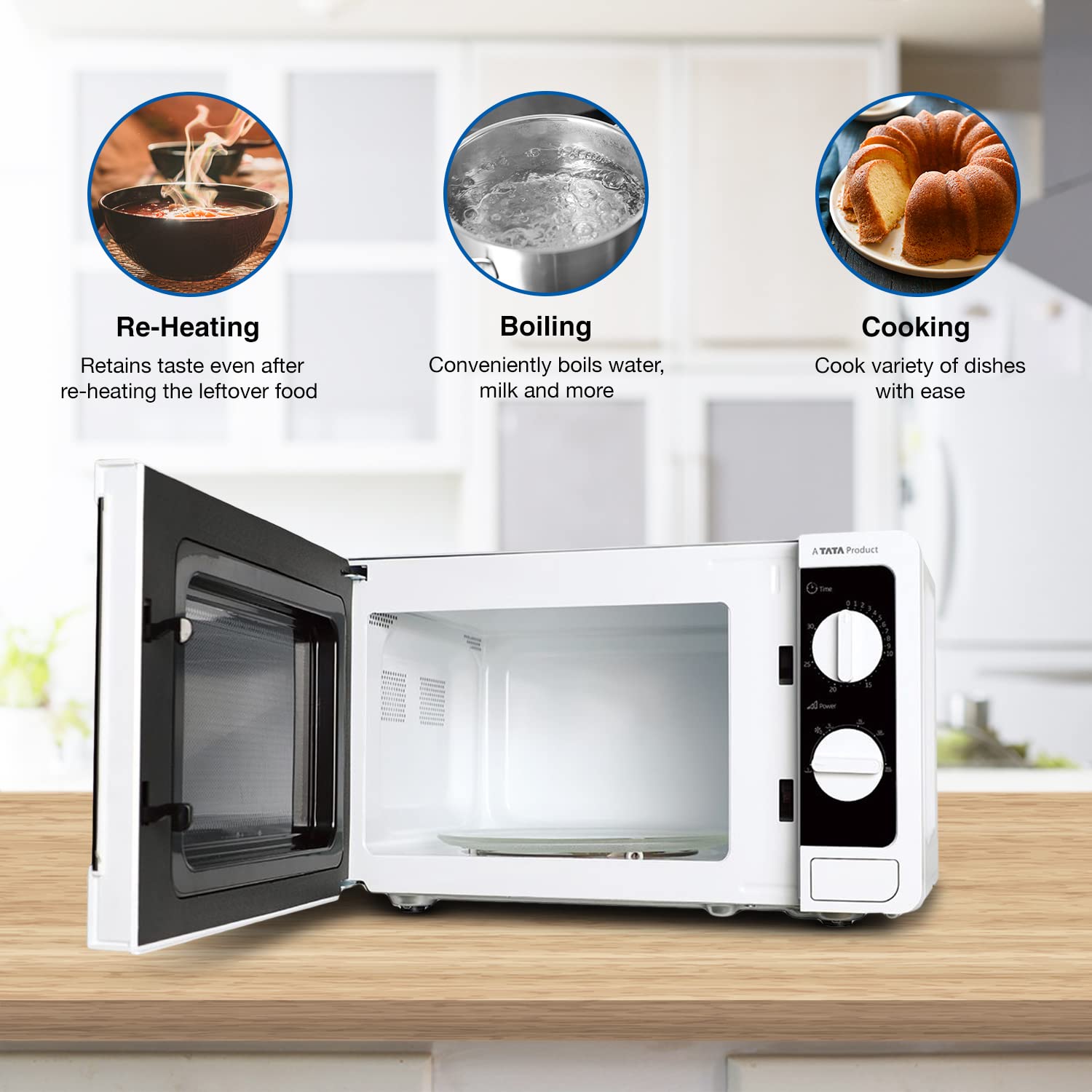 Voltas Beko, A Tata Product 20L, 700W smart solo Microwave oven