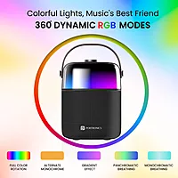 Portronics Dash 4 – 50W Bluetooth Party Speaker | Powerful Sound, Built-in Mic & Vibrant LED Lights for Parties & Outdoor Events