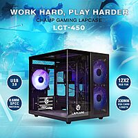 Lapcare LGT-450 Gaming Cabinet (Black)