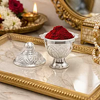 Silver Kumkum chimizh