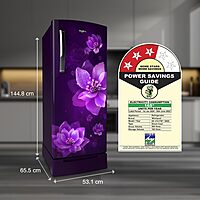 Whirlpool 207 L 3 Star Icemagic Pro Inverter Direct-Cool Single Door Refrigerator