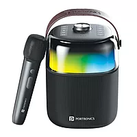 Portronics Dash 4 – 50W Bluetooth Party Speaker | Powerful Sound, Built-in Mic & Vibrant LED Lights for Parties & Outdoor Events