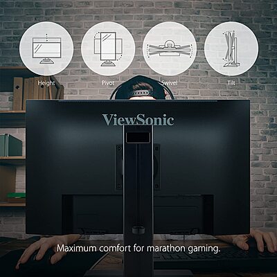 ViewSonic 24" Gaming Monitor,240Hz, 0.5ms MPRT, XG2431