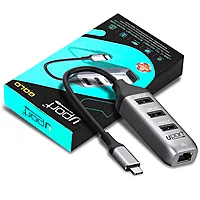 uPort 2-in-1 USB 3.0 Hub – Connect up to 4 devices with USB & Type-C ports. Fast data transfer, compact design, perfect for laptops and desktops. Enhance your connectivity effortlessly!