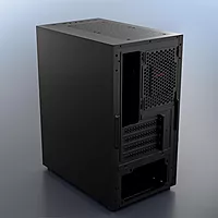 Dawg V110 White M-ATX Mini Tower Case – Compact PC Cabinet Tower Case