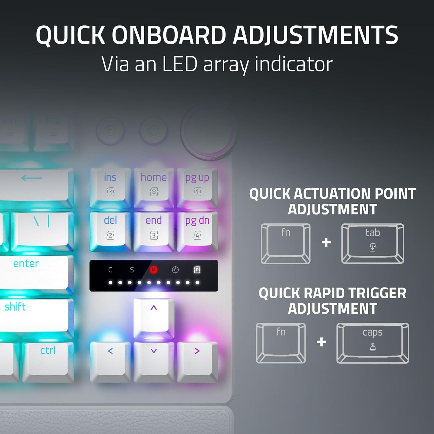 Razer Huntsman V3 Pro Tenkeyless Gaming Keyboard – Optical Switch | RGB | USB